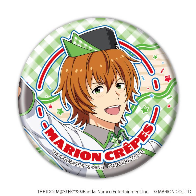 缶バッジ「アイドルマスター SideM」41/クレープ屋ver. コンプリートセット(全6種)(描き下ろしイラスト)