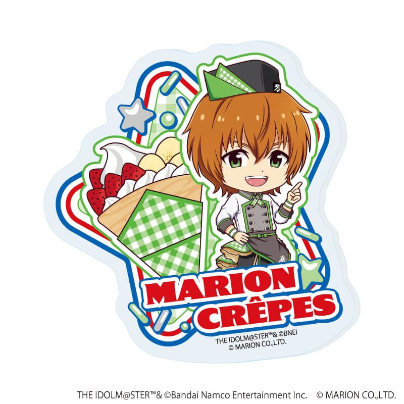 アクリルマグネット「アイドルマスター SideM」01/クレープ屋ver. トレーディング(6種)(ミニキャライラスト)