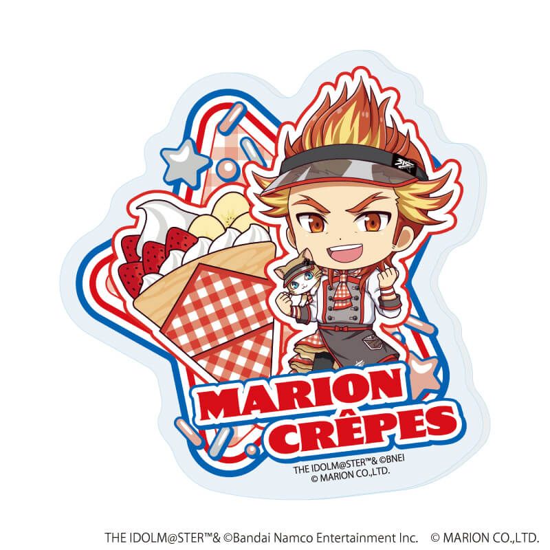アクリルマグネット「アイドルマスター SideM」01/クレープ屋ver. トレーディング(6種)(ミニキャライラスト)