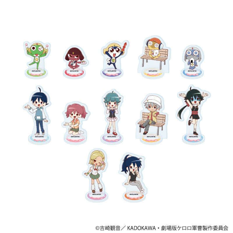 アクリルぷちスタンド「ケロロ軍曹」02/お花見ver. トレーディング(12種)(グラフアートイラスト)