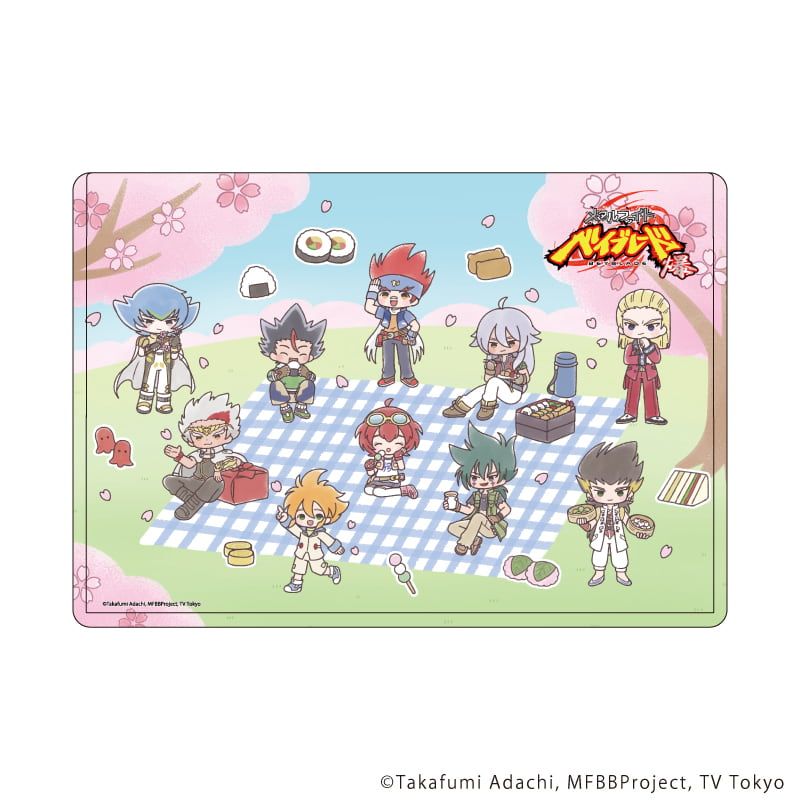 キャラクリアケース「メタルファイト ベイブレード 爆」06/お花見ver.(グラフアートイラスト)