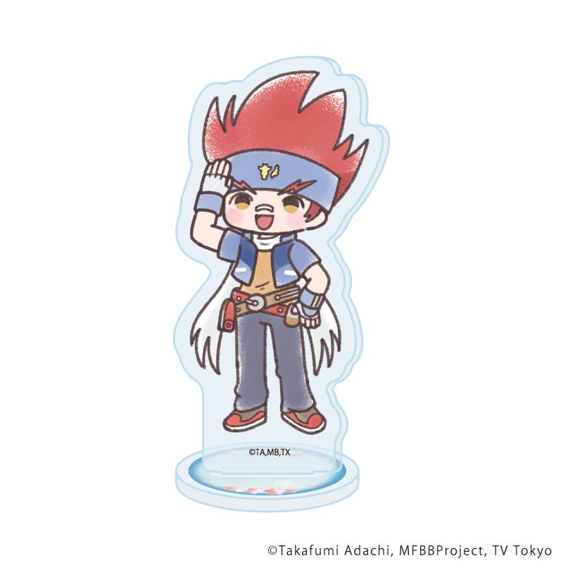 アクリルぷちスタンド「メタルファイト ベイブレード 爆」04/お花見ver. コンプリートセット(全10種)(グラフアートイラスト)