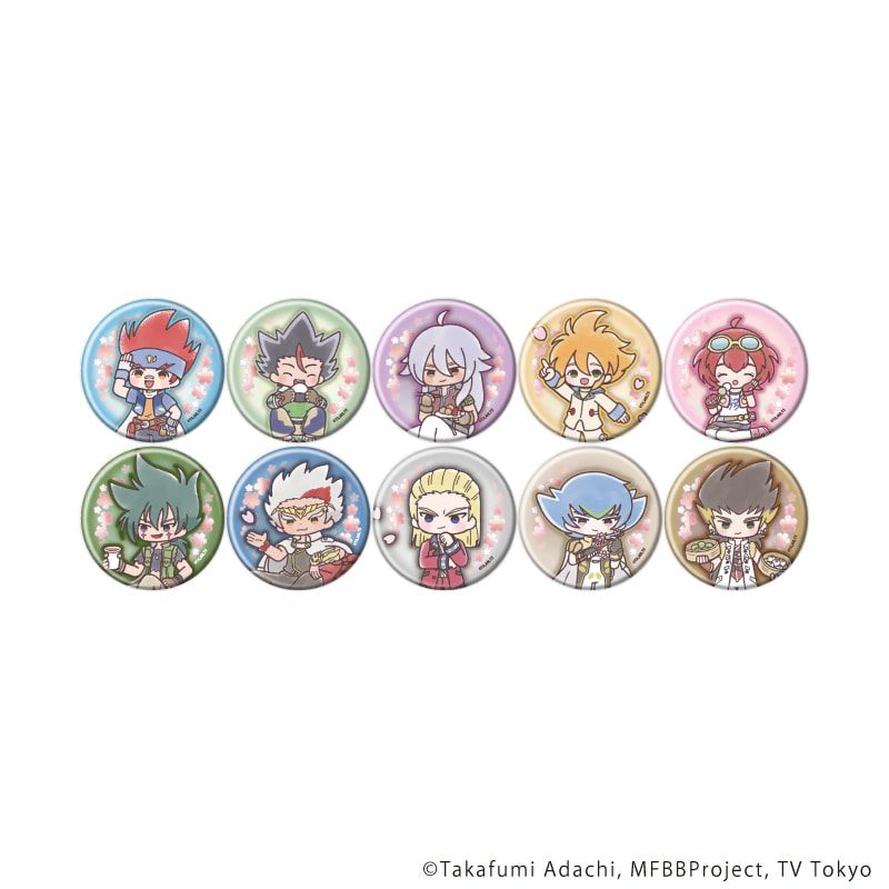 缶バッジ「メタルファイト ベイブレード 爆」14/お花見ver. ブラインド(10種)(グラフアートイラスト)