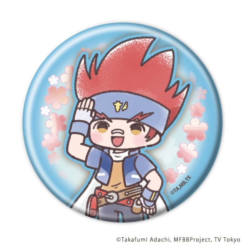 缶バッジ「メタルファイト ベイブレード 爆」14/お花見ver. ブラインド(10種)(グラフアートイラスト)