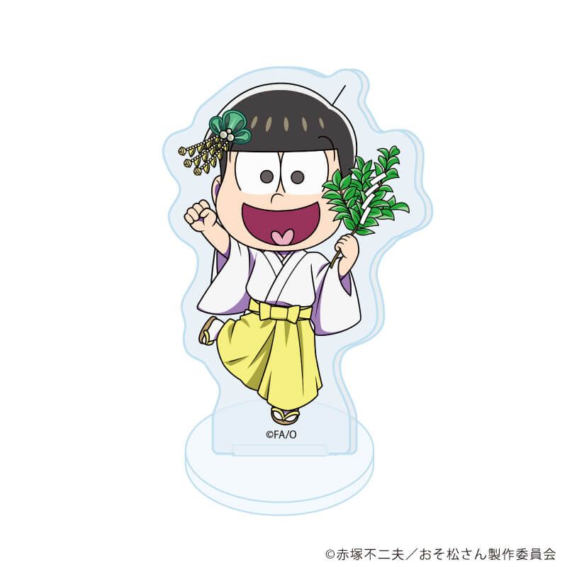 アクリルぷちスタンド「おそ松さん」01/和服ver. コンプリートセット(全6種)(ミニキャライラスト)