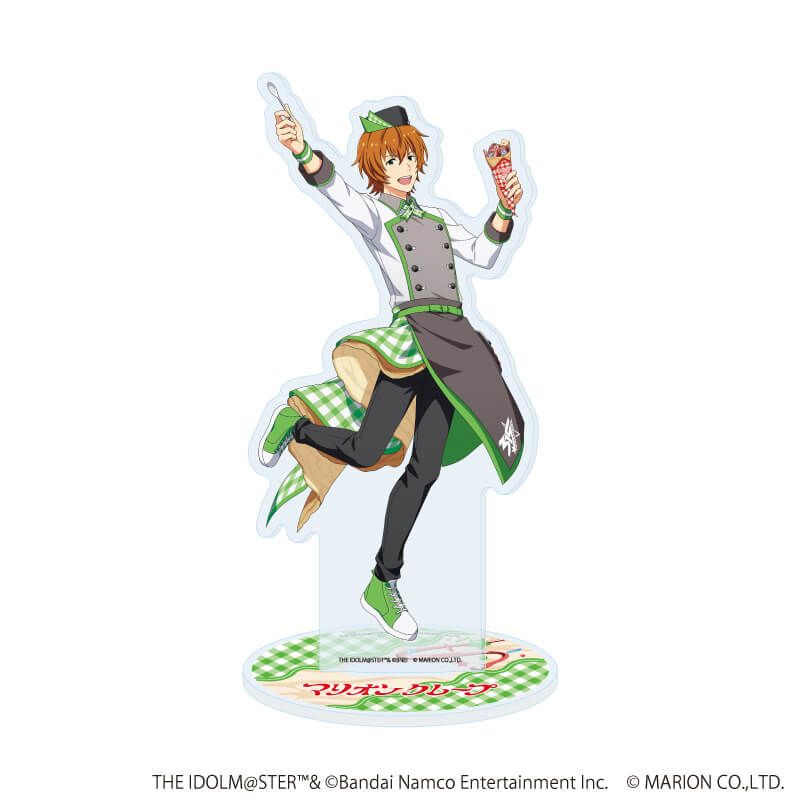 アクリルスタンド「アイドルマスター SideM」45/若里 春名 クレープ屋ver.(描き下ろしイラスト)