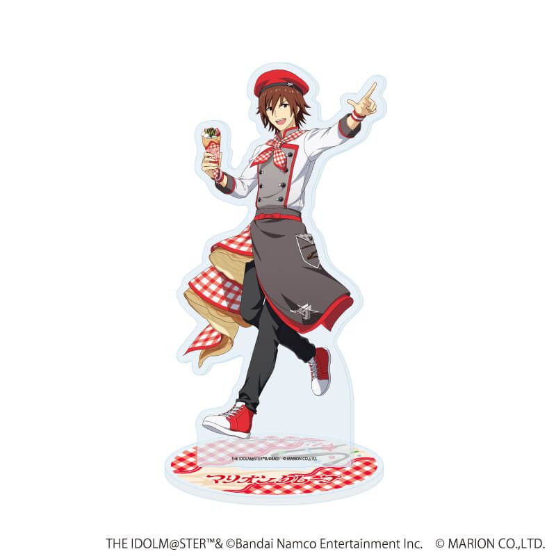アクリルスタンド「アイドルマスター SideM」43/天ヶ瀬 冬馬 クレープ屋ver.(描き下ろしイラスト)
