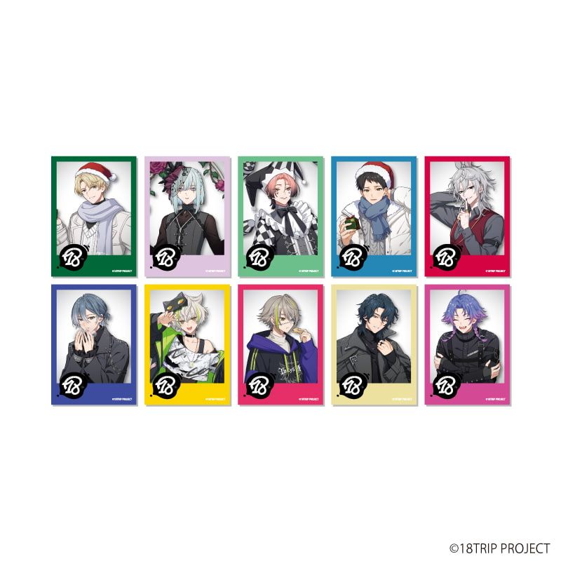 ミニフォト『18TRIP』12/コンプリートセット(全10種)(公式イラスト)