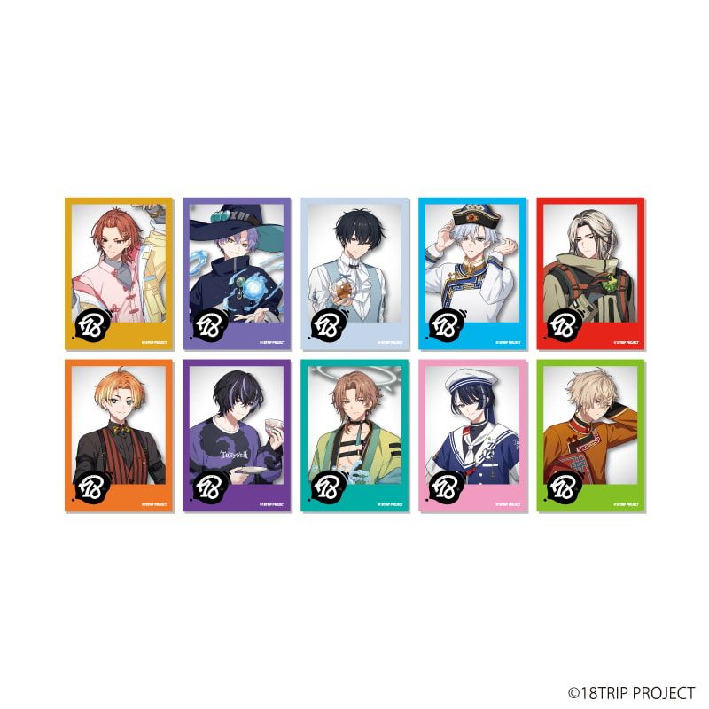 ミニフォト『18TRIP』11/コンプリートセット(全10種)(公式イラスト)