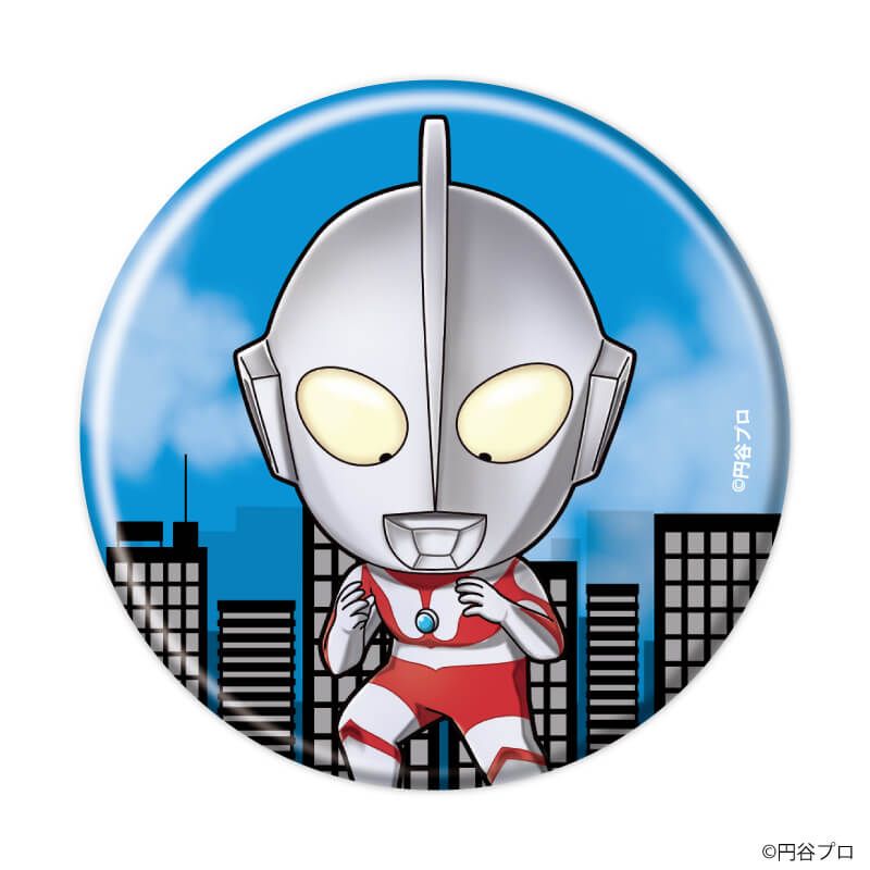 缶バッジ「ウルトラマンシリーズ」10/コンプリートセット(全5種)(ミニキャライラスト)