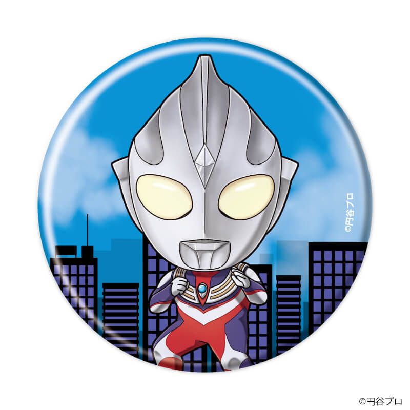 缶バッジ「ウルトラマンシリーズ」10/コンプリートセット(全5種)(ミニキャライラスト)