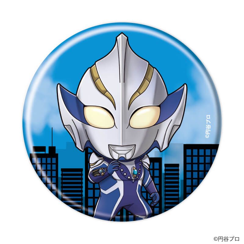 缶バッジ「ウルトラマンシリーズ」10/コンプリートセット(全5種)(ミニキャライラスト)