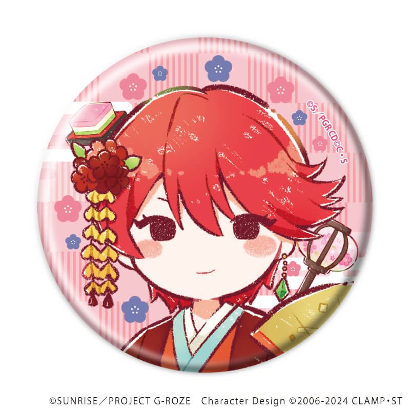 缶バッジ「コードギアス 奪還のロゼ」03/ひな祭りver.トレーディング(8種)(グラフアートイラスト)