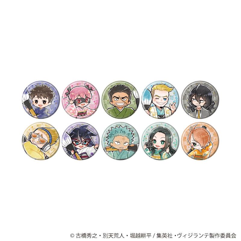 缶バッジ「ヴィジランテ -僕のヒーローアカデミア ILLEGALS-」04/コンプリートセット(全10種)(レトロアート)