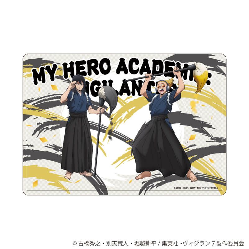 キャラクリアケース「ヴィジランテ -僕のヒーローアカデミア ILLEGALS-」07/書道ver. プロヒーロー(描き下ろし)