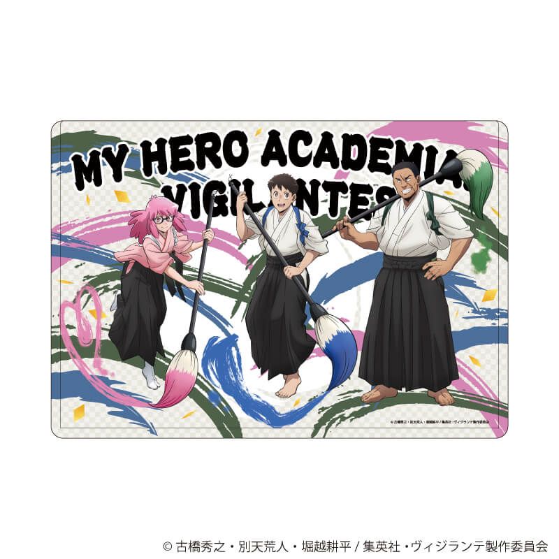キャラクリアケース「ヴィジランテ -僕のヒーローアカデミア ILLEGALS-」06/書道ver. ヴィジランテ(描き下ろし)