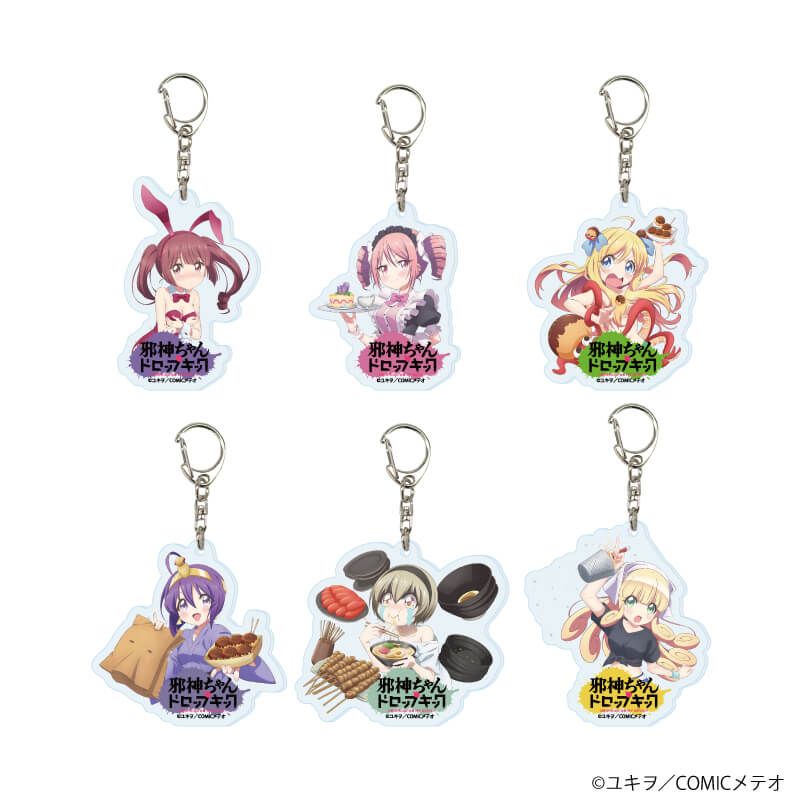 アクリルキーホルダー「邪神ちゃんドロップキック」05/ご当地ver. コンプリートセット(全6種)(描き下ろしイラスト)