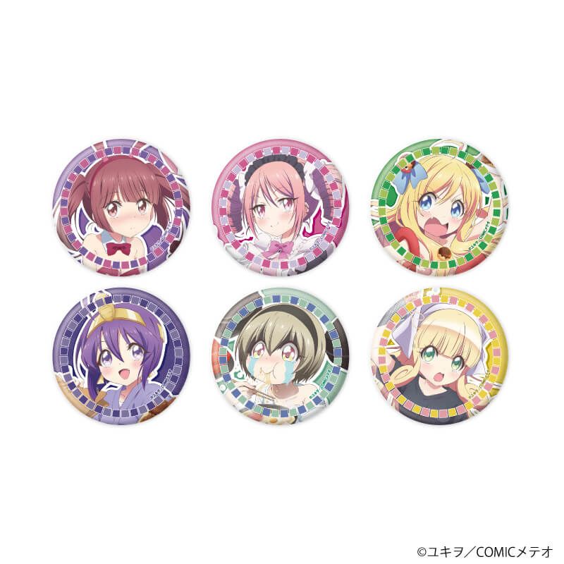 缶バッジ「邪神ちゃんドロップキック」08/ご当地ver. コンプリートセット(全6種)(描き下ろしイラスト)