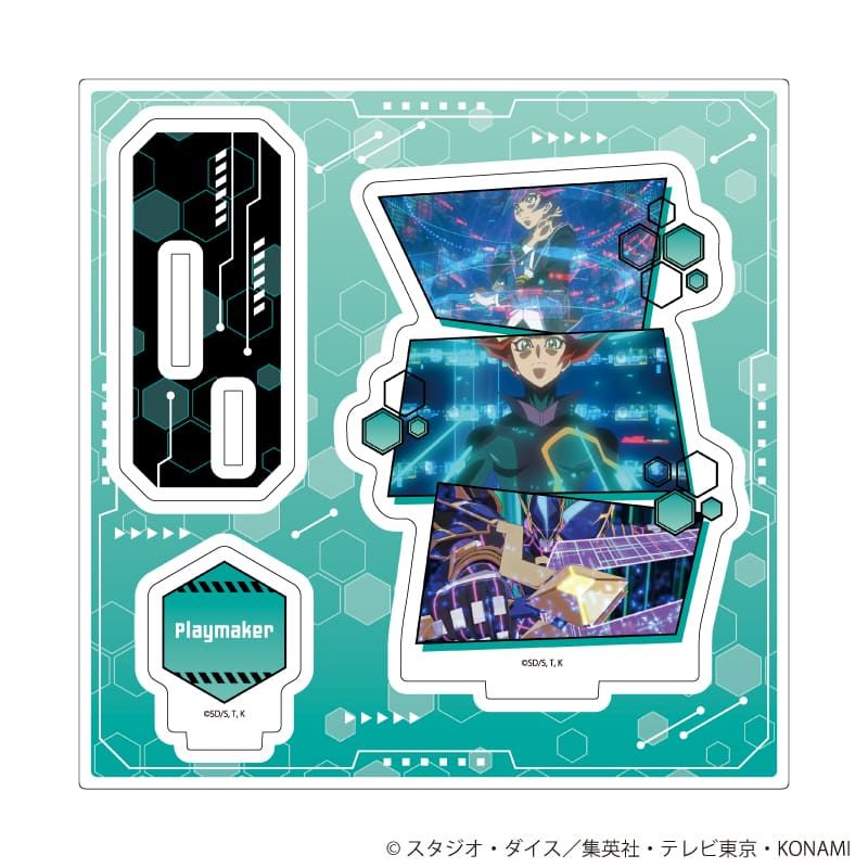 アクリルスタンドプレート「遊☆戯☆王VRAINS」01/Playmaker(場面写イラスト)