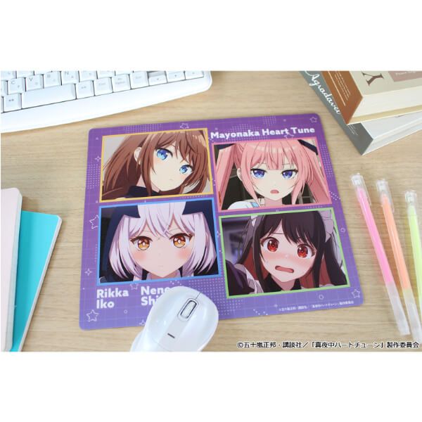 TVアニメ「真夜中ハートチューン」 マウスパッド