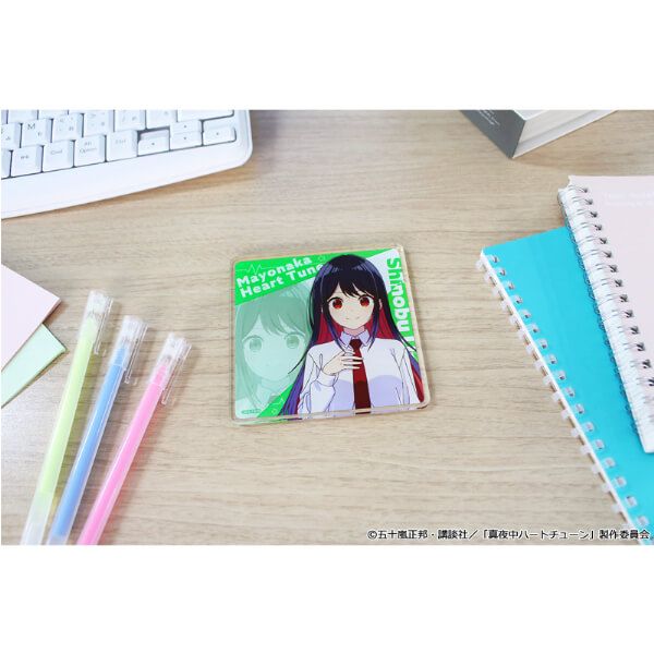 TVアニメ「真夜中ハートチューン」 アクリルコースター【雨月 しのぶ】