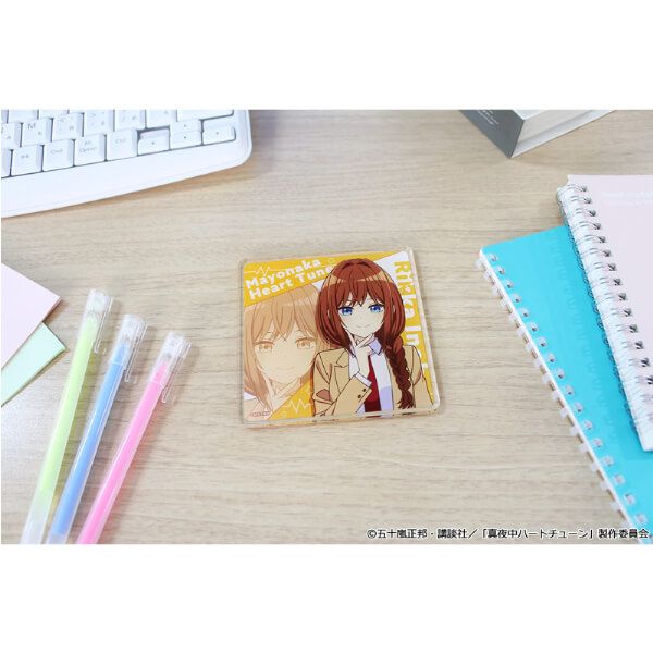 TVアニメ「真夜中ハートチューン」 アクリルコースター【井ノ華 六花】
