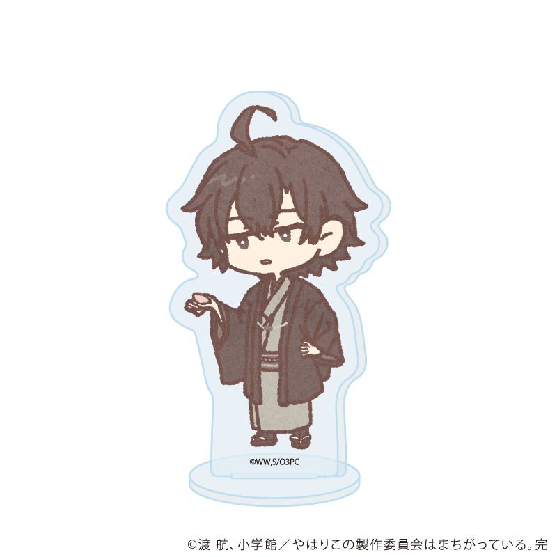 アクリルぷちスタンド「やはり俺の青春ラブコメはまちがっている。完」05/花見ver. コンプリートセット(全7種)(レトロアートイラスト)