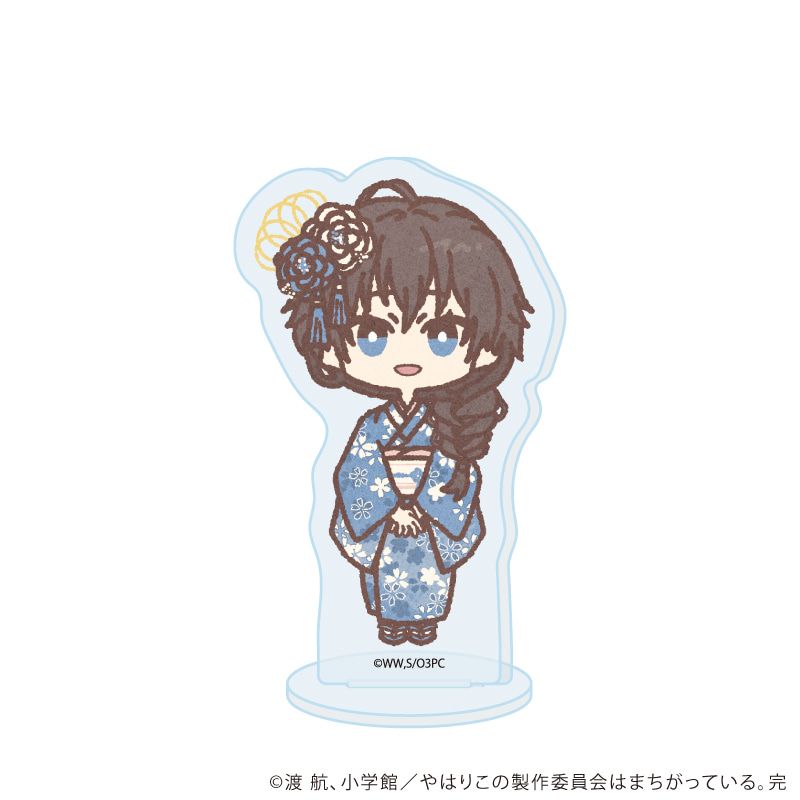 アクリルぷちスタンド「やはり俺の青春ラブコメはまちがっている。完」05/花見ver. コンプリートセット(全7種)(レトロアートイラスト)