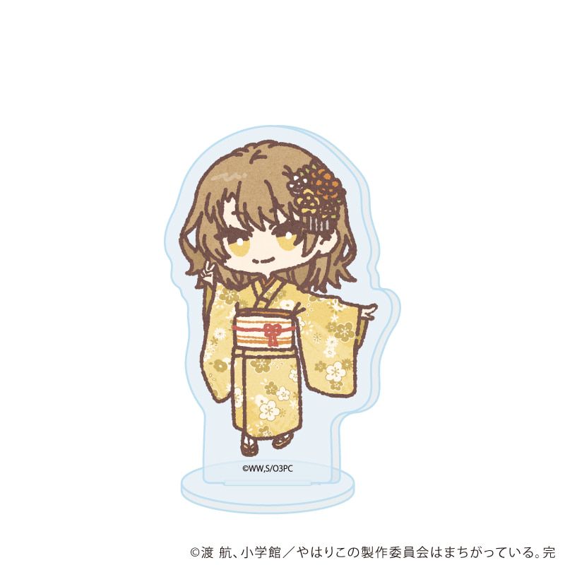 アクリルぷちスタンド「やはり俺の青春ラブコメはまちがっている。完」05/花見ver. コンプリートセット(全7種)(レトロアートイラスト)