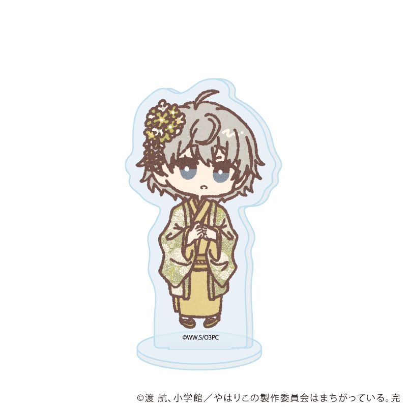 アクリルぷちスタンド「やはり俺の青春ラブコメはまちがっている。完」05/花見ver. コンプリートセット(全7種)(レトロアートイラスト)