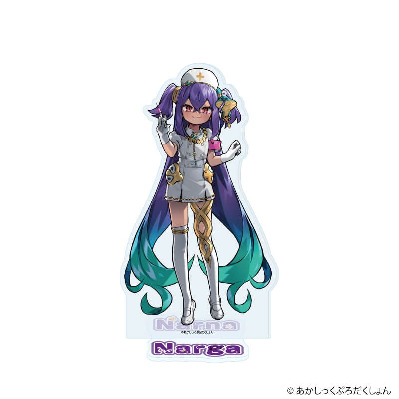 アクリルスタンド「あかしっくぷろだくしょん」05/ナーナ・ナルガ ハロウィンver.(公式イラスト)