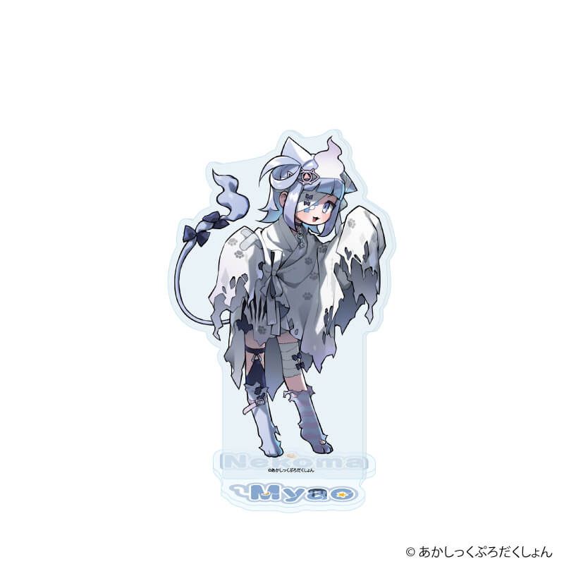 アクリルスタンド「あかしっくぷろだくしょん」03/猫幻ミャオ ハロウィンver.(公式イラスト)