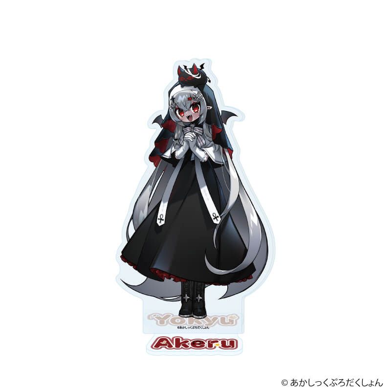 アクリルスタンド「あかしっくぷろだくしょん」01/宵吸あけル ハロウィンver.(公式イラスト)