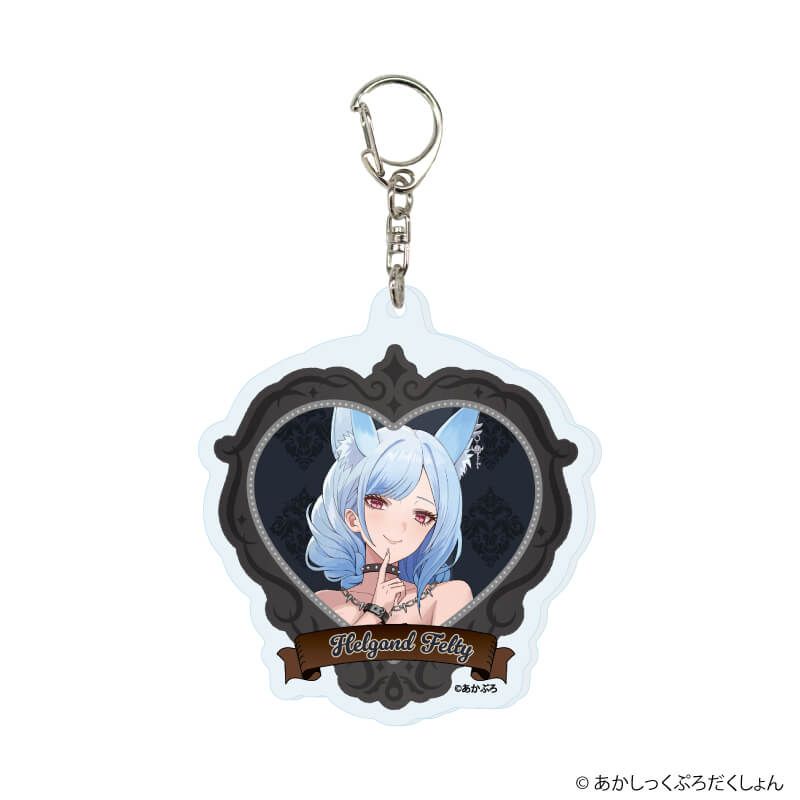 アクリルキーホルダー「あかしっくぷろだくしょん」02/コンプリートセット(全5種)(描き下ろしイラスト)