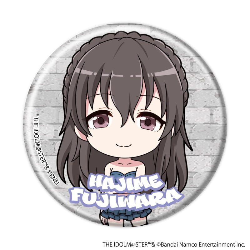 缶バッジ「アイドルマスター シンデレラガールズ」23/デニム風衣装ver. コンプリートセット(全8種)(ミニキャライラスト)