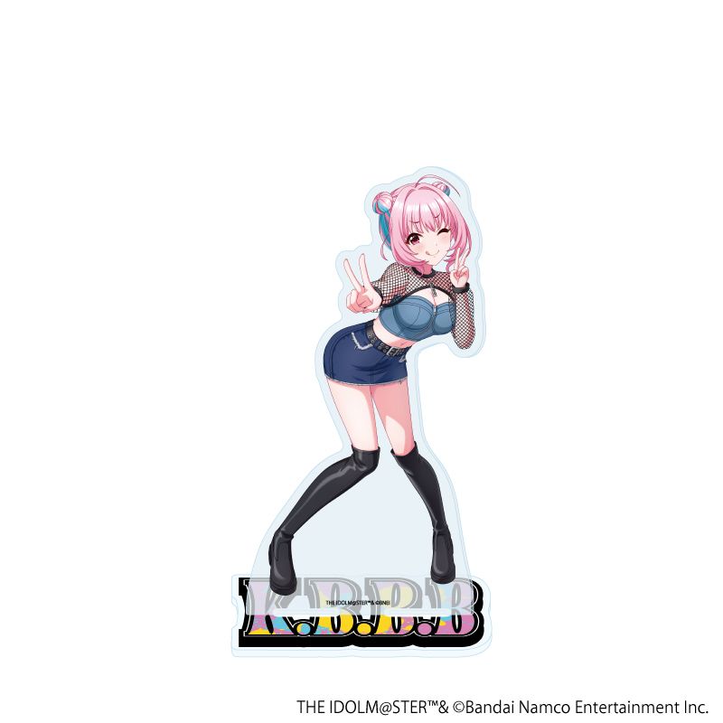 デカアクリルスタンド「アイドルマスター シンデレラガールズ」15/夢見りあむ デニム風衣装ver.(描き下ろしイラスト)