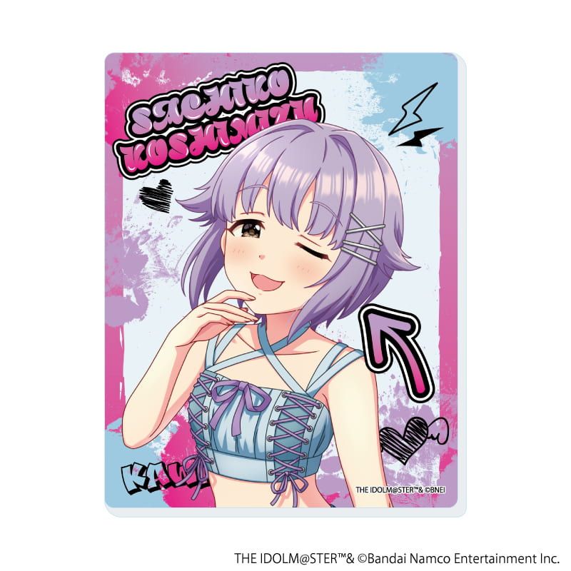 アクリルカード「アイドルマスター シンデレラガールズ」09/デニム風衣装ver. コンプリートセット(全6種)(描き下ろしイラスト)