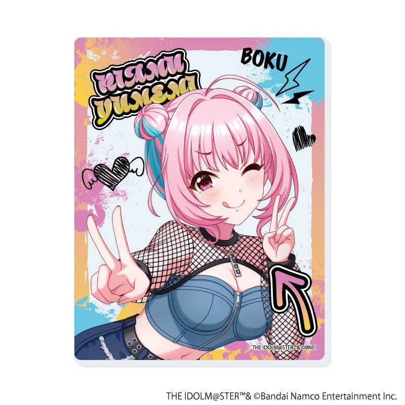 アクリルカード「アイドルマスター シンデレラガールズ」09/デニム風衣装ver. コンプリートセット(全6種)(描き下ろしイラスト)