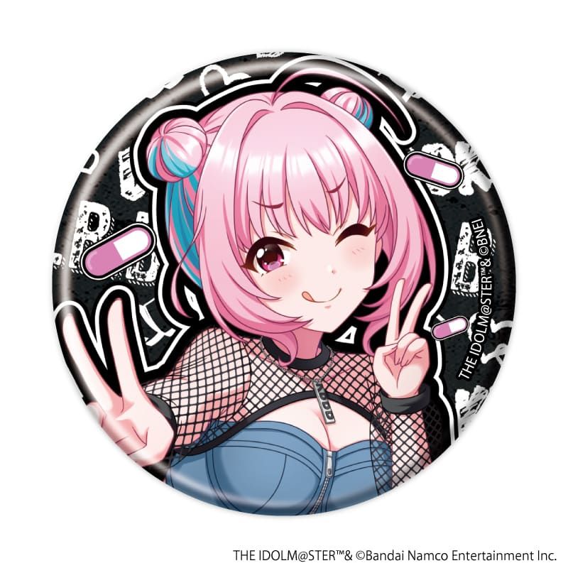 缶バッジ「アイドルマスター シンデレラガールズ」22/デニム風衣装ver. コンプリートセット(全6種)(描き下ろしイラスト)