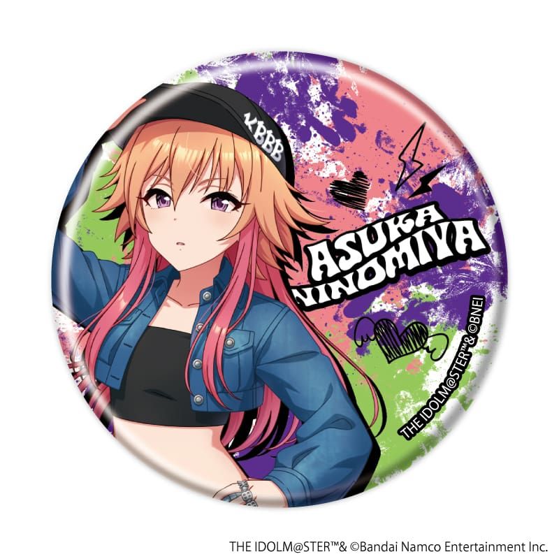 缶バッジ「アイドルマスター シンデレラガールズ」22/デニム風衣装ver. コンプリートセット(全6種)(描き下ろしイラスト)