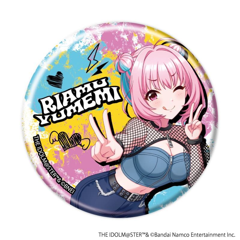 缶バッジ「アイドルマスター シンデレラガールズ」22/デニム風衣装ver. コンプリートセット(全6種)(描き下ろしイラスト)