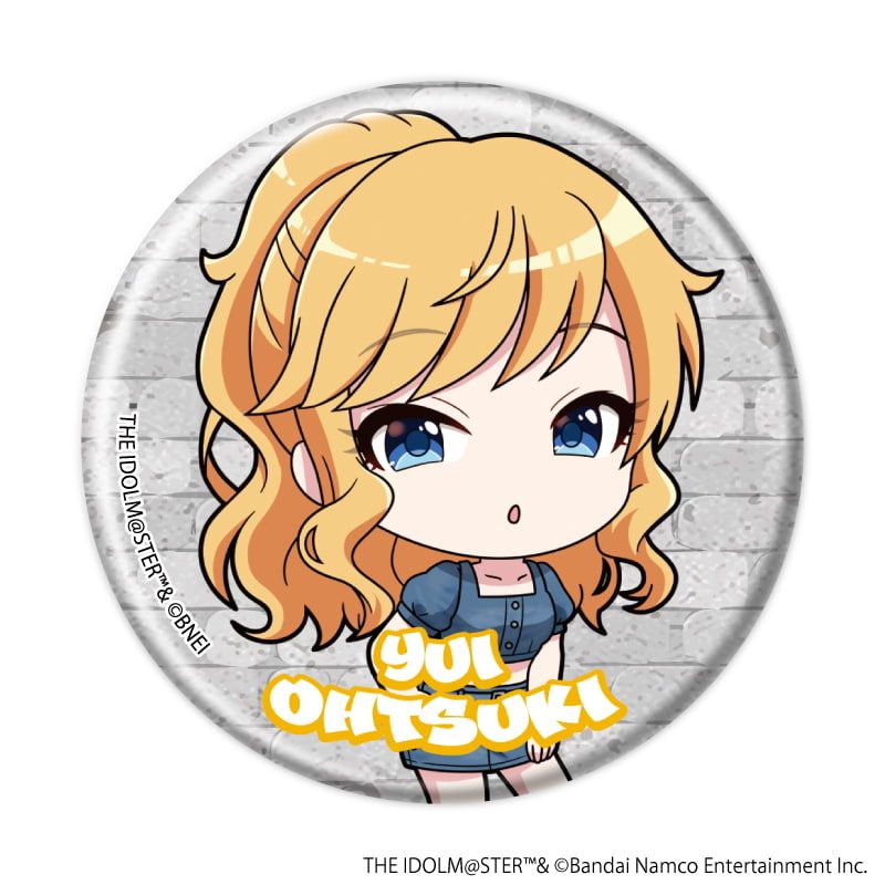 缶バッジ「アイドルマスター シンデレラガールズ」23/デニム風衣装ver. トレーディング(8種)(ミニキャライラスト)