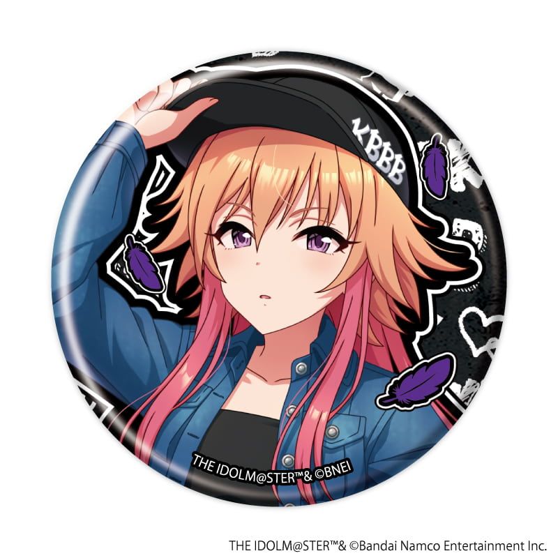 缶バッジ「アイドルマスター シンデレラガールズ」22/デニム風衣装ver. トレーディング(6種)(描き下ろしイラスト)