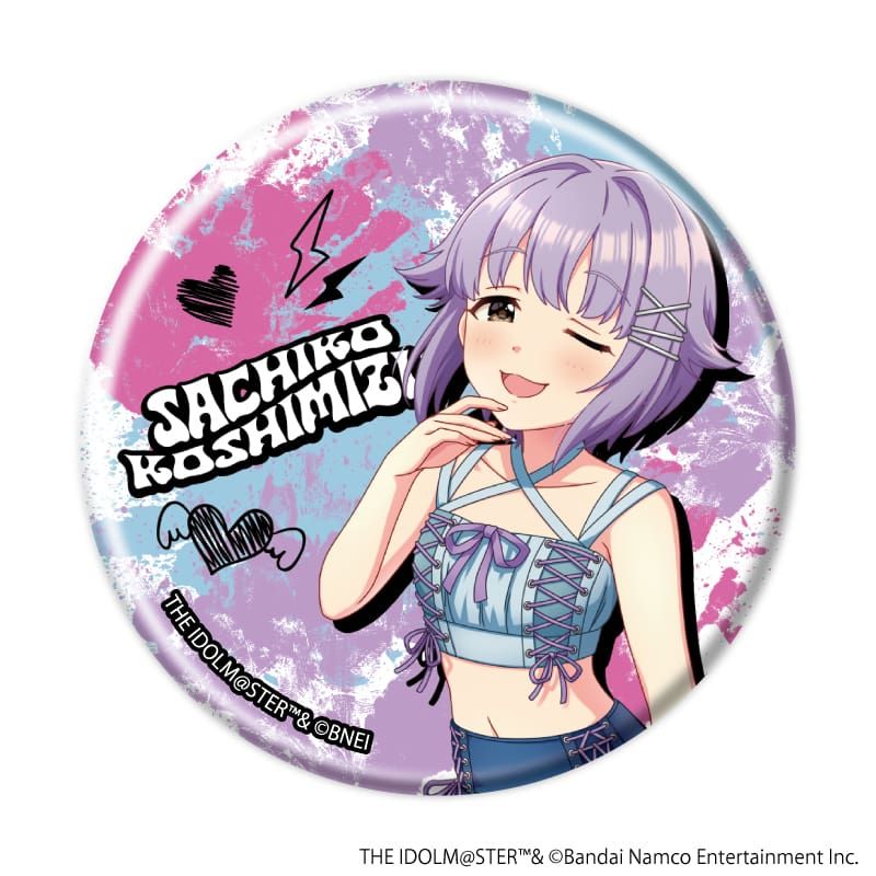 缶バッジ「アイドルマスター シンデレラガールズ」22/デニム風衣装ver. トレーディング(6種)(描き下ろしイラスト)