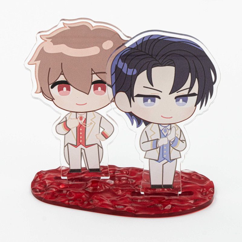 ぷく波なかよし台座05/水面(レッド)【推し活】