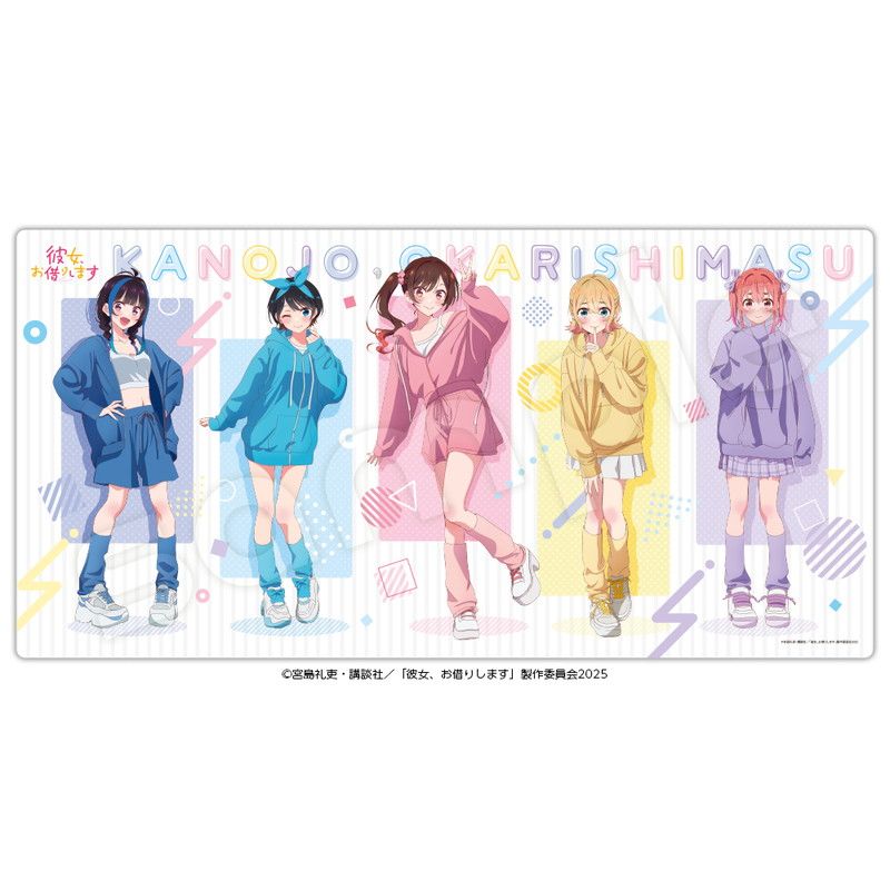 「彼女、お借りします」描き下ろしゲーミングマウスパッド　パーカーver.