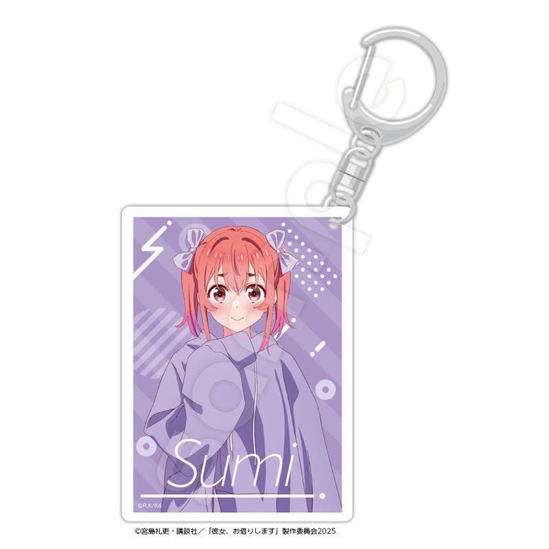 彼女、お借りします　描き下ろしアクリルキーホルダー　桜沢墨　パーカーver.