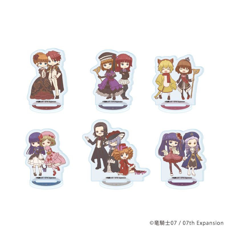 アクリルぷちスタンド「うみねこのなく頃に」20/ブラインド(6種)(レトロアートイラスト)