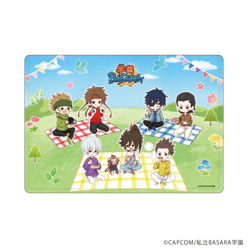 キャラクリアケース「学園BASARA」12/集合デザイン ピクニックver.(グラフアートイラスト)