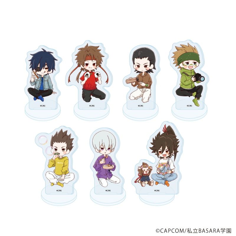 アクリルぷちスタンド「学園BASARA」21/ピクニックver. コンプリートセット(全7種)(グラフアートイラスト)